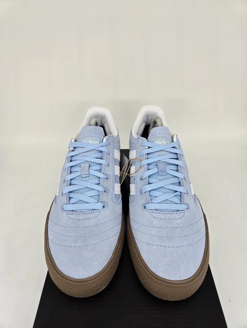 adidas Men's Busenitz Vulc II HQ7528 Clear Sky Cloud White Shoes Size 11.5
